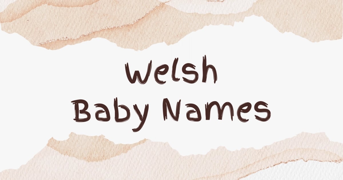 Welsh Baby Names