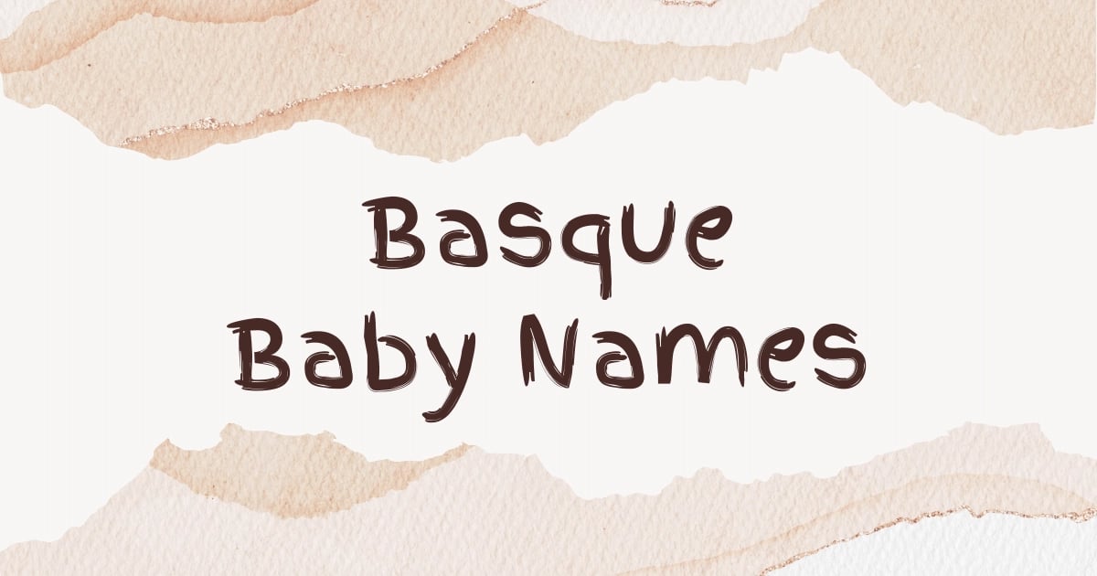 Basque Baby Names