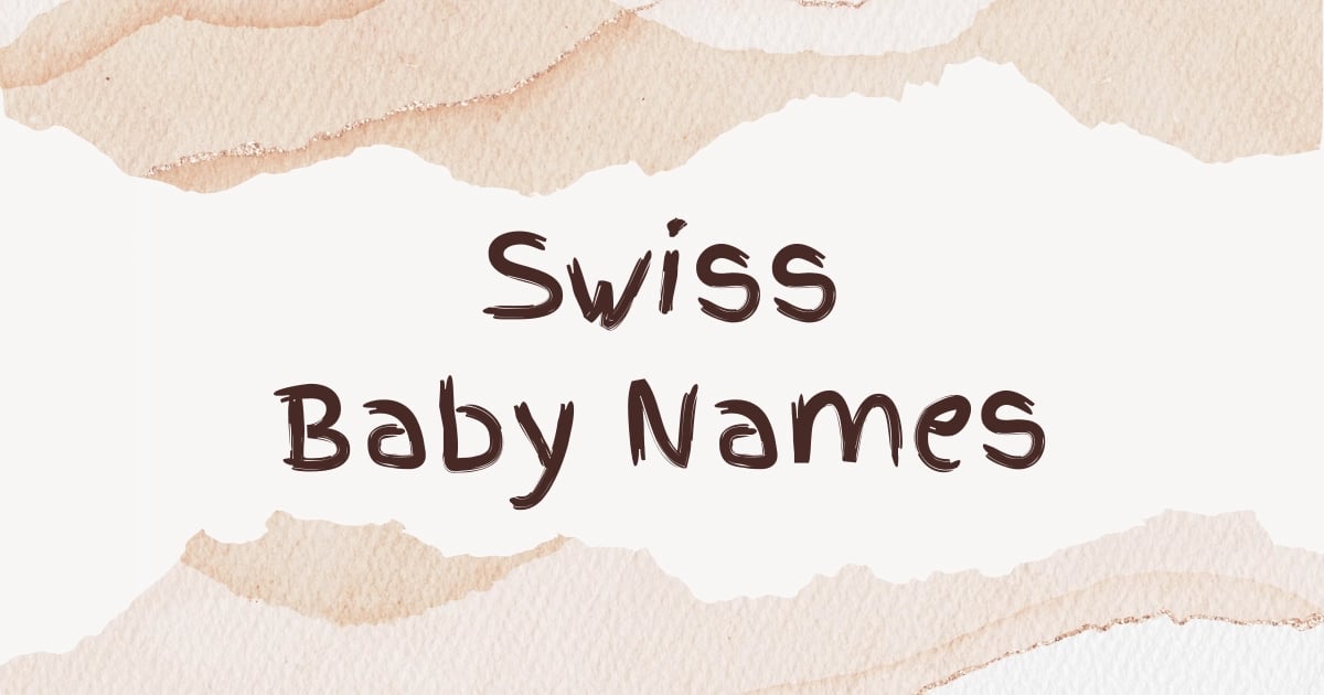 Swiss Baby Names