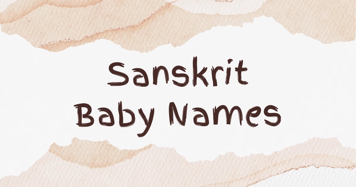 Sanskrit Baby Names