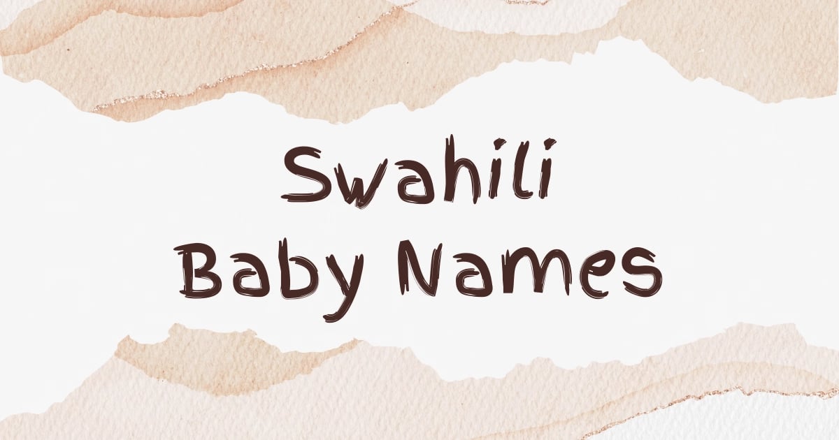 Swahili-Babynamen