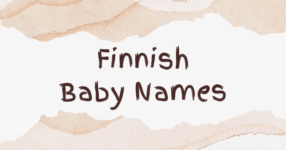 Finnish Baby Names