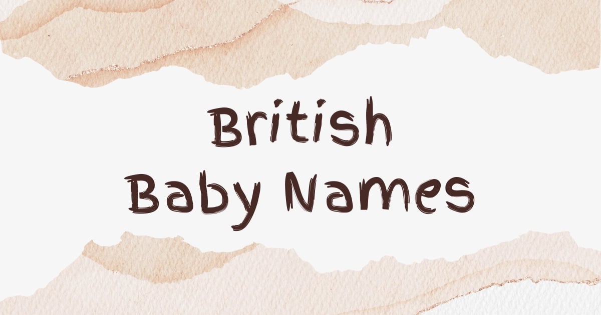 British Baby Names