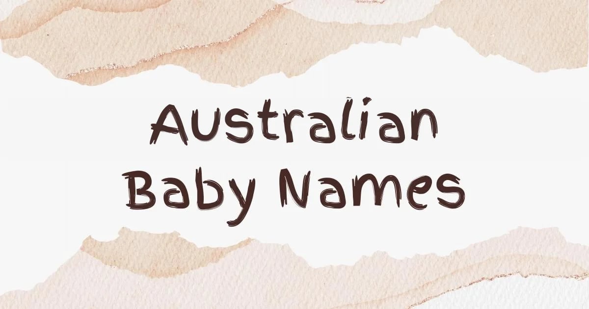 Australian Baby Names