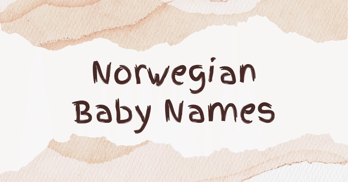 Norwegian Baby Names