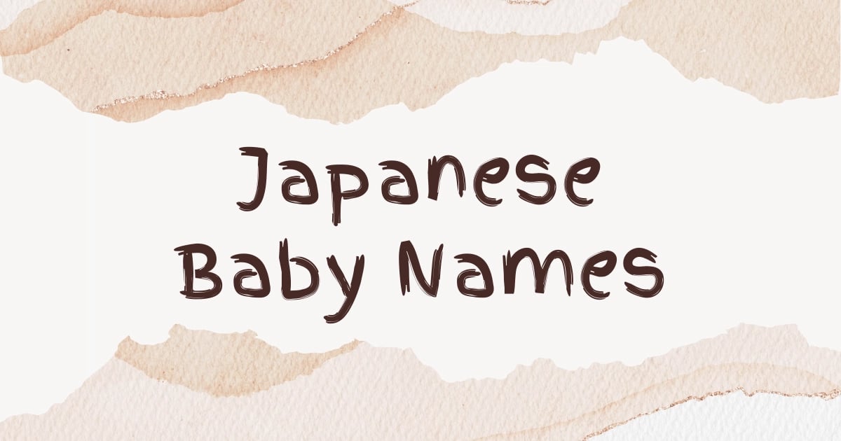 Japanese Baby Names