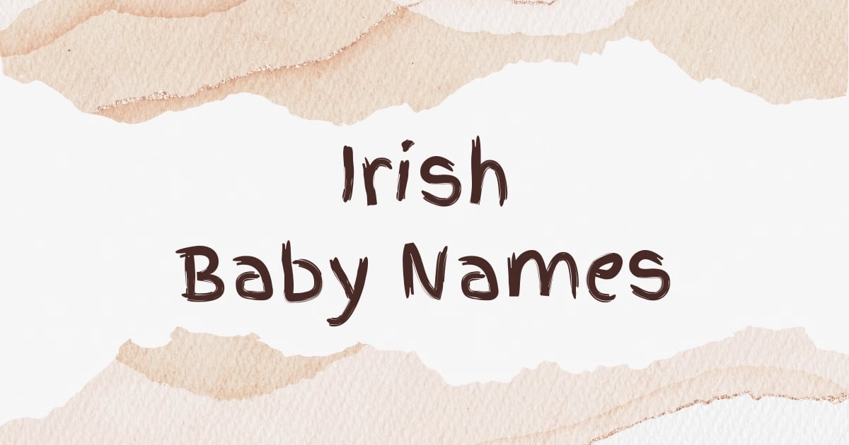 Noms de bébé irlandais