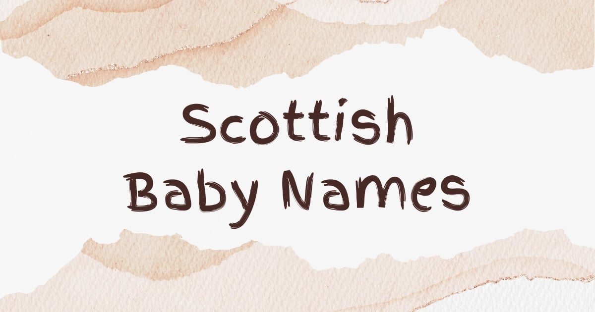 Scottish Baby Names